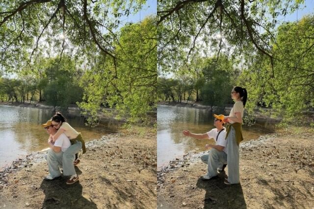 류이서, 전진 부부./ 류이서 SNS