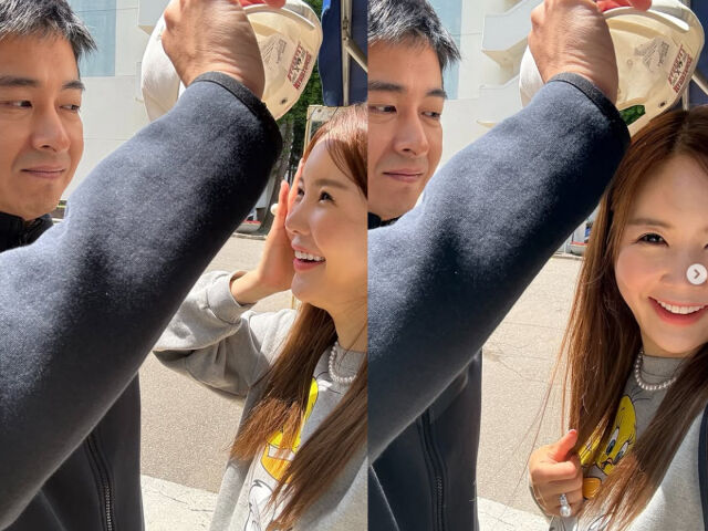 장영란과 그의 남편 한창이 데이트에 나섰다. / 장영란 소셜미디어