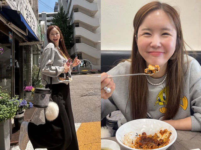 장영란이 남편과 맛집에서 여유로운 일상을 보냈다. / 장영란 소셜미디어
