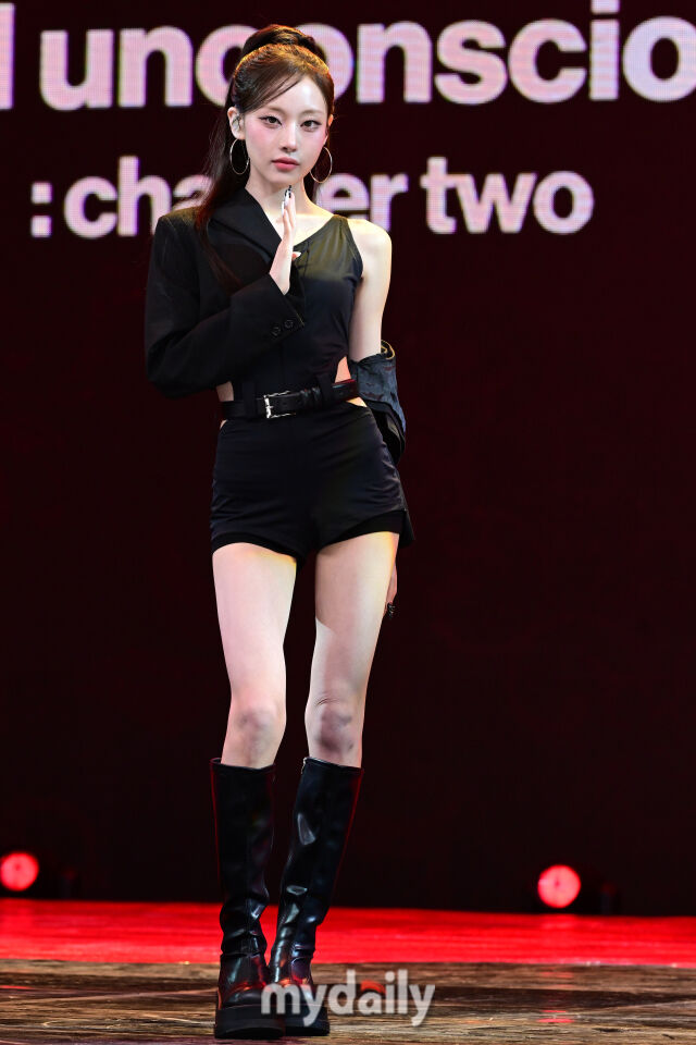 2026년 5월 6일 오후 서울 마포구 SBS프리즘타워에서 진행된 그룹 빌리 정규 1집 'the collective soul and unconscious: chapter two'(더 콜렉티브 소울 앤 언컨시어스: 챕터 2) 발매 기념 쇼케이스에서 션이 포즈를 취하고 있다. / 곽경훈 기자 (kphoto@mydaily.co.kr)