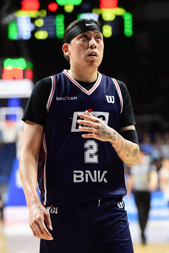 최준용이 5월 9일 챔프전 3차전 경기를 뛰고 있다./KBL 제공