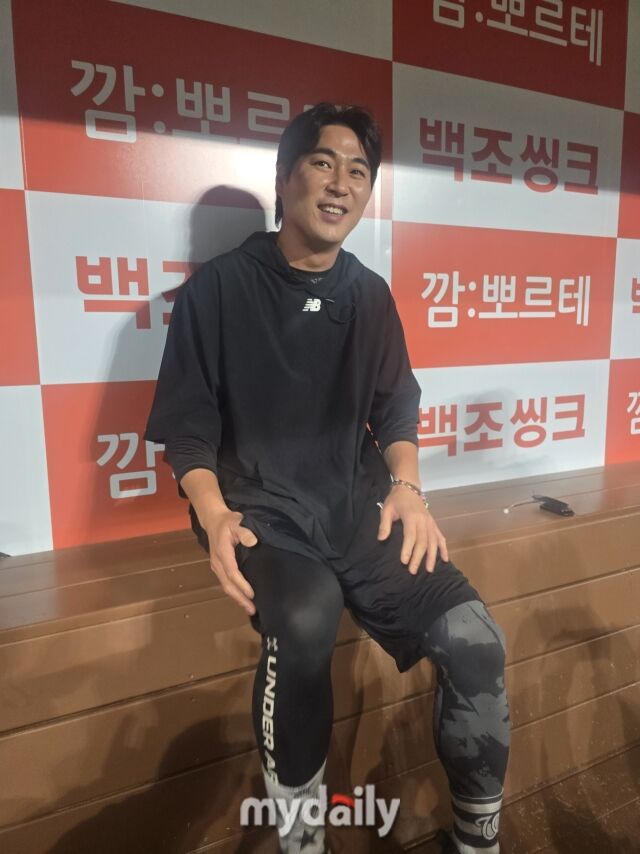 KT 위즈 우규민이 10일 서울 고척스카이돔에서 키움 히어로즈와의 원정경기를 앞두고 인터뷰하고 있다./고척=김진성 기자 kkomag@mydaily.co.kr