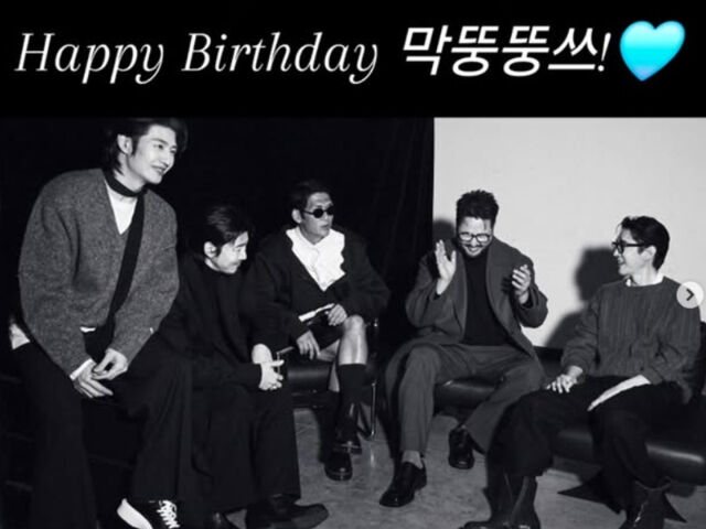 박준형이 김태우의 생일을 축하했다. / 박준형 소셜미디어