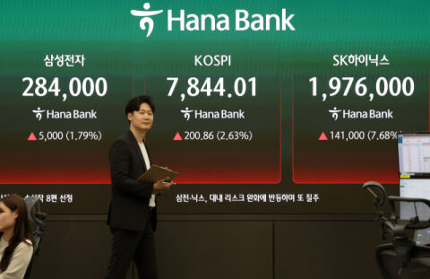 코스피 급반등에 7840선 최고치 경신&hellip;황제주 11개로 확대