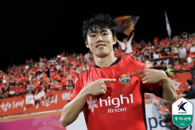 강원 수비수 이기혁이 2026 북중미월드컵 최종 엔트리에 발탁됐다./프로축구연맹 제공