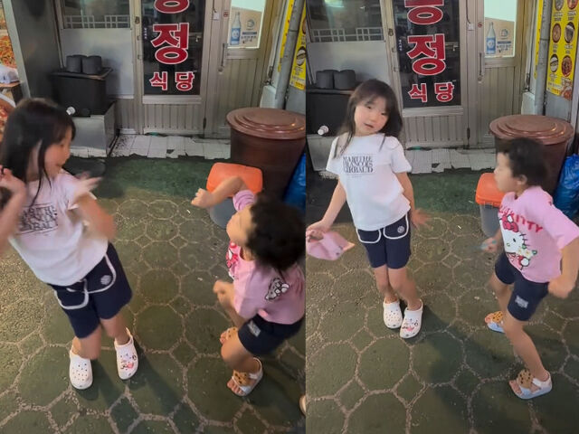 이지혜의 딸들이 무반주 댄스를 선보였다. / 이지혜 소셜미디어