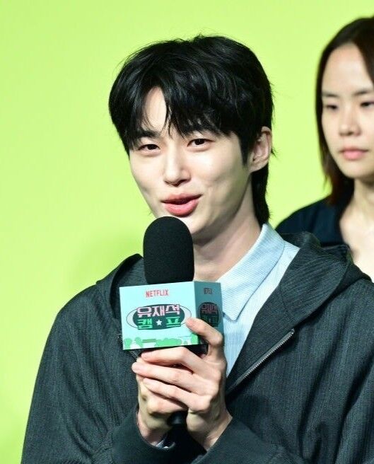 넷플릭스 예능 ‘유재석 캠프’ 제작발표회 변우석./곽경훈 기자 kphoto@mydaily.co.kr