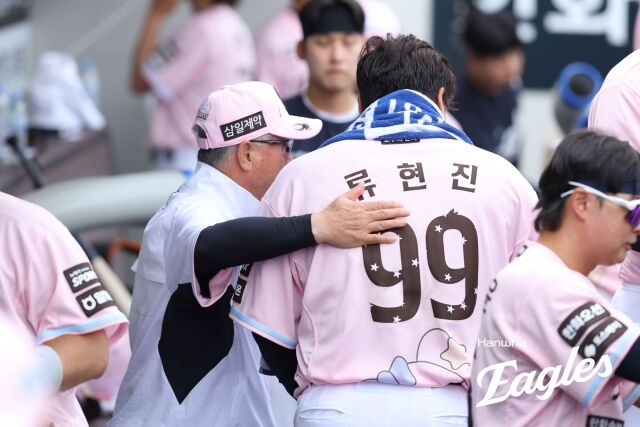 김경문 감독이 진심을 전했다./한화 이글스
