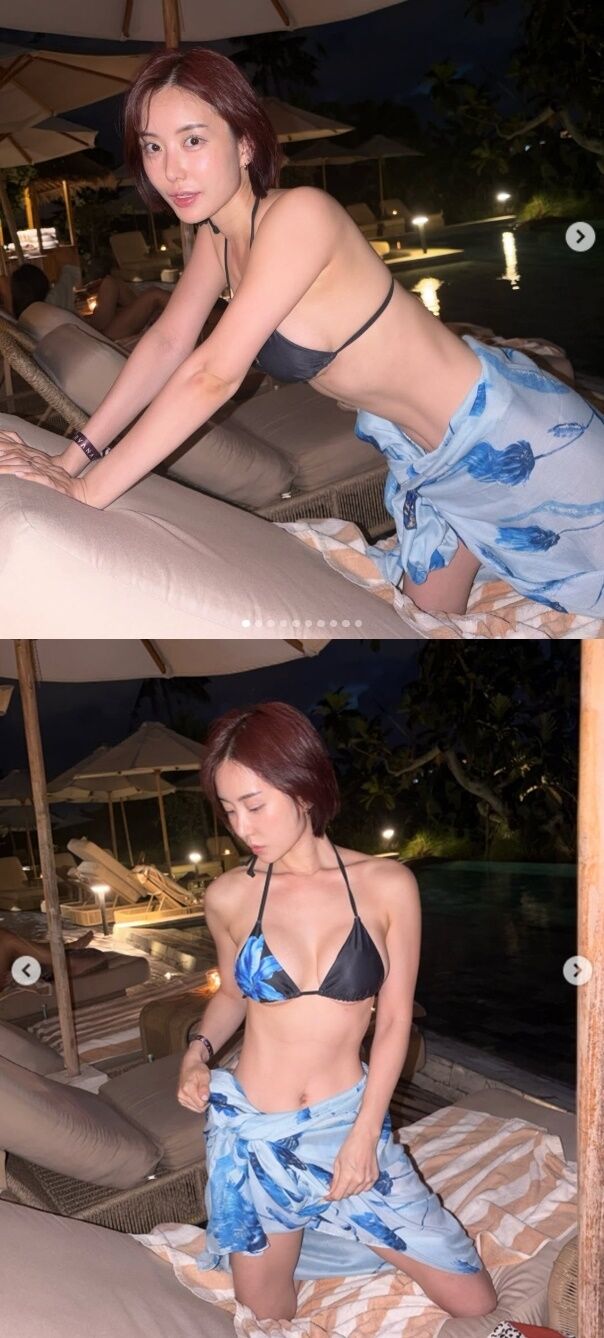 ‘돌싱글즈3’ 출연자 이소라가 발리에서 완벽한 비주얼과 탄탄한 몸매를 자랑하며 근황을 전했다./이소라 소셜미디어