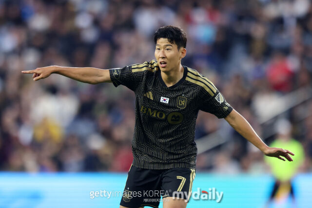LAFC의 손흥민이 2026년 5월 미국 LA에서 열린 시애틀과의 2026시즌 MLS 경기에서 풀타임 활약했다./게티이미지코리아