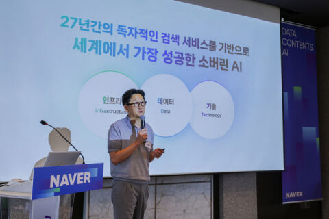 &ldquo;모델만으론 못 이긴다&rdquo;&hellip;네이버, &lsquo;콘텐츠&middot;데이터&rsquo;로 AI 승부수