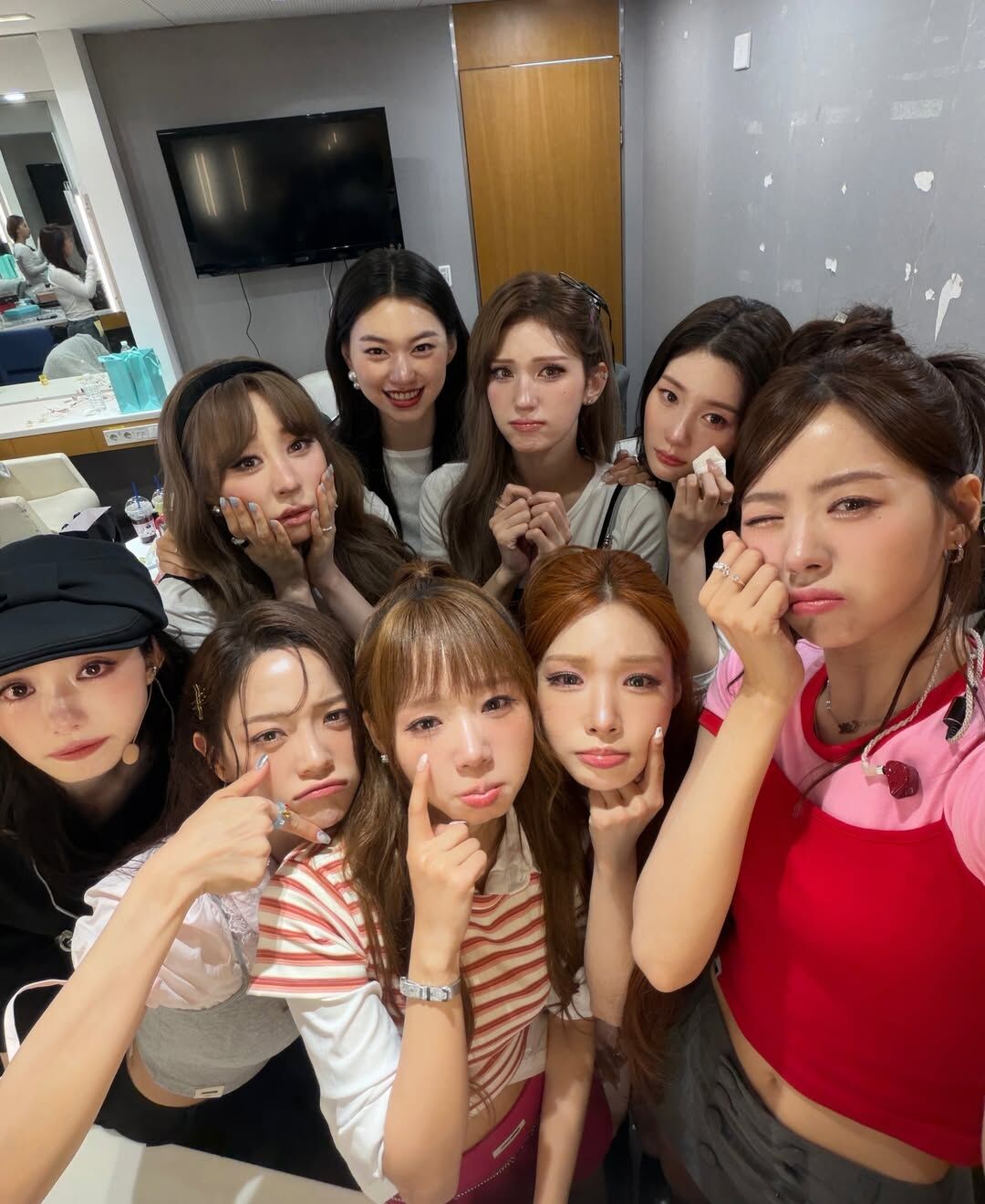 전소미와 아이오아이 멤버들