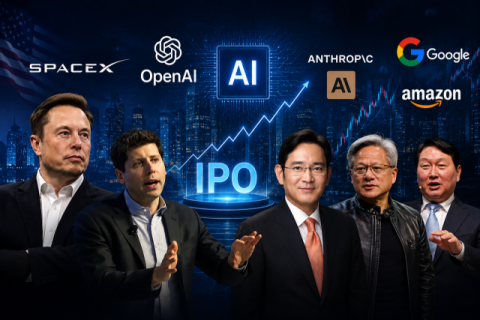 [MD포커스] &ldquo;IPO 90%가 AI&rdquo;&hellip;美 증시 쏠림 심화, 코스피 &lsquo;지렛대 혹은 역풍&rsquo;