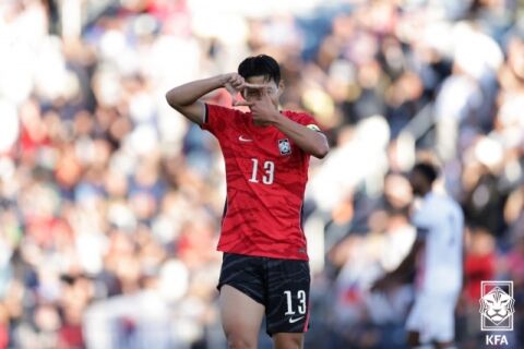 '골골골골골' 홍명보호, 트리니다드 토바고 상대로 골 잔치 벌였다&hellip;손흥민&middot;조규성 멀티골&rarr;5-0 완승