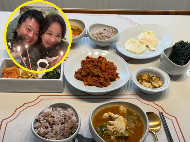 김지민과 김준호가 신혼 생활을 만끽하고 있다. / 김지민 소셜미디어 