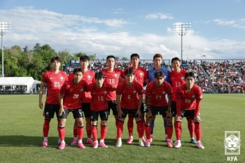 [오피셜] 한국, FIFA 랭킹 25위 유지&hellip;북중미월드컵 1차전 상대 체코는 40위