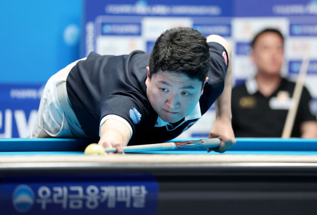 조건휘가 강원도 정선군 하이원리조트 그랜드호텔 컨벤션타워에서 프로당구 2026-27시즌 2차 투어 '국민의 행복쉼터 하이원리조트 PBA-LPBA 챔피언십'에서 조병찬과 첫 경기를 치른다. /PBA 제공