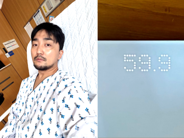 유병재가 수술 후 한층 마른 근황을 공개하며 팬들의 걱정을 샀다. / 유병재 SNS