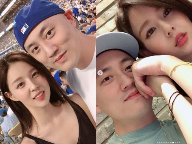 조수애가 연애 시절 사진을 SNS에 올리며 추억을 떠올렸다. / 조수애 소셜미디어 
