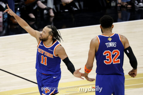 美쳤다! 승승승승승승승승승승승승승&hellip;뉴욕, NBA 파이널 2차전도 V&rarr;브런슨 , 9초 남기고 역전 득점&rarr;PO 13연승