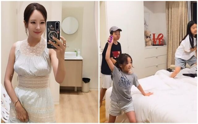 소유진, 삼남매./소셜미디어