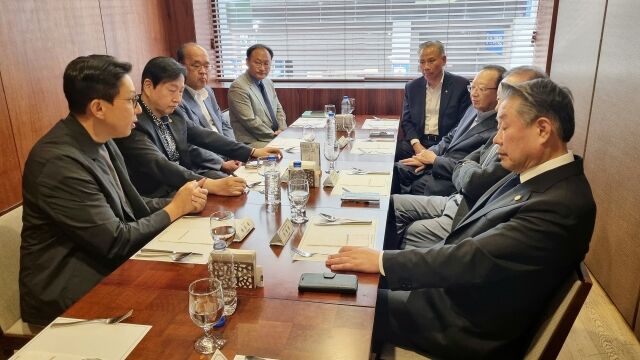 병원도매업계 회동. /한국의약품유통협회