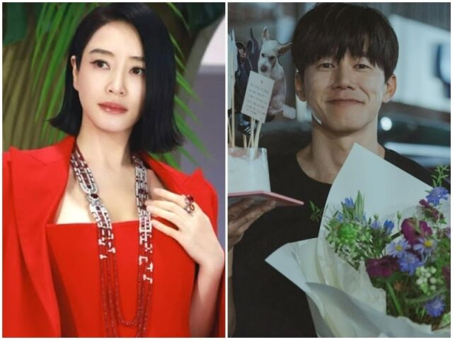 김혜수, 김무열./소셜미디어