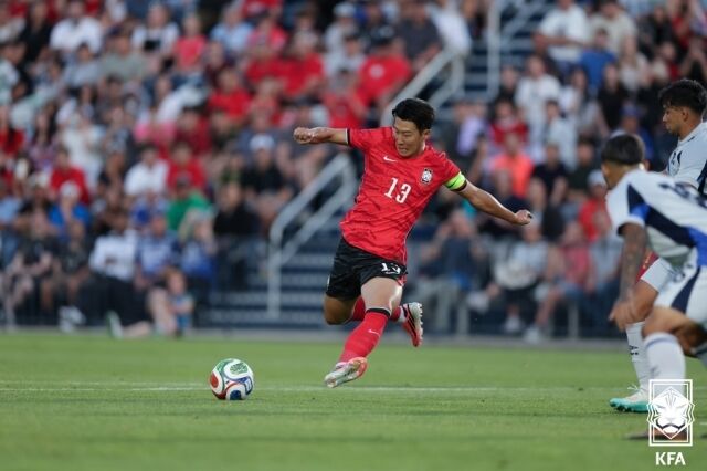 한국 대표팀 주장 손흥민(LAFC)이 '야후 스포츠' 선정 2026 국제축구연맹(FIFA) 북중미 월드컵에서 주목해야 할 26인에 이름을 올렸다. /대한축구협회 제공