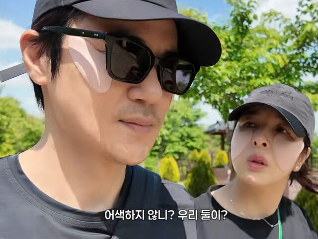김강우가 아내와 함께 행복한 시간을 보냈다. / 유튜브 '김강우'