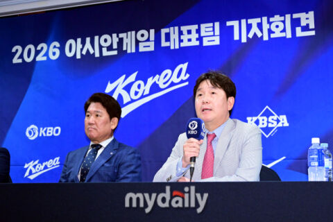 [MD포토] 류지현 감독 "아시안게임 목표는 금메달"