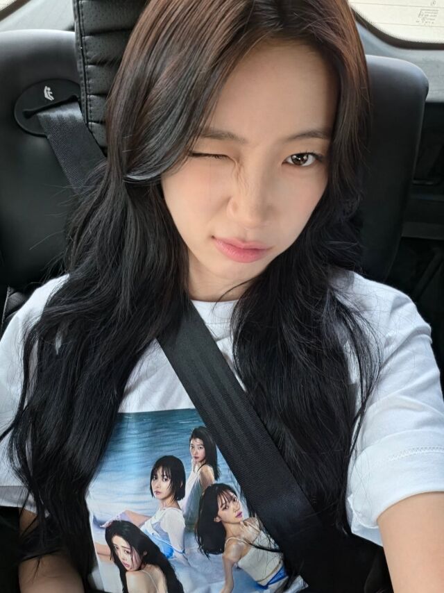 르세라핌 카즈하 / 소셜미디어