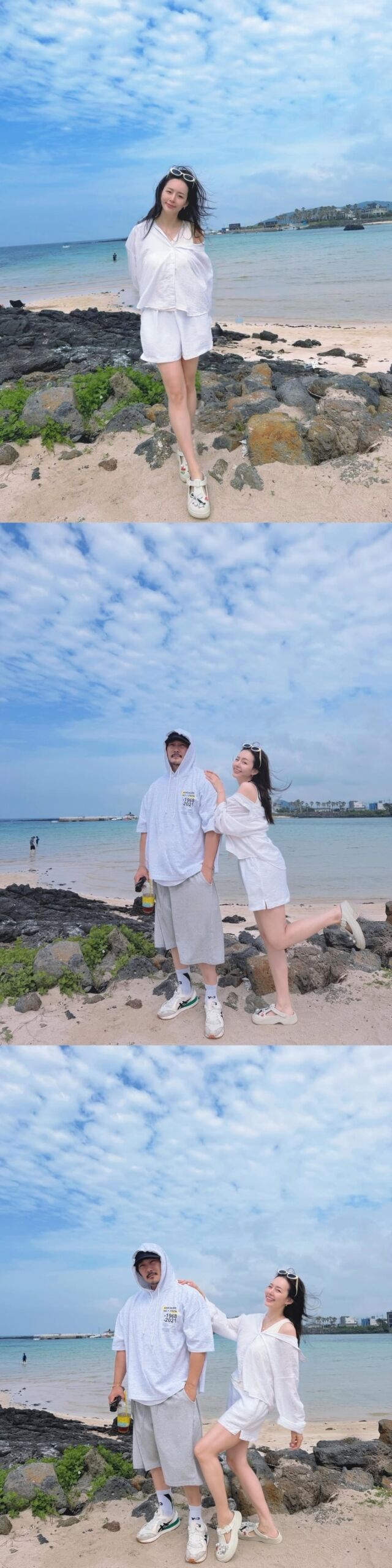 가수 KCM과 아내 방예원./방예원 인스타그램