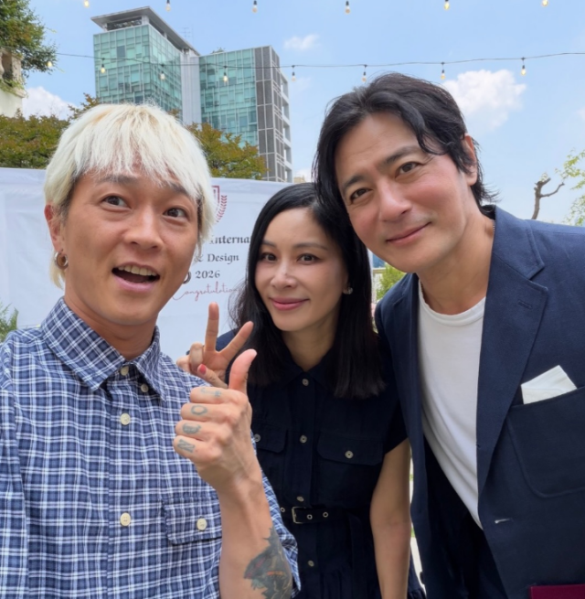 팝핀현준, 고소영, 장동건./팝핀현준 인스타그램