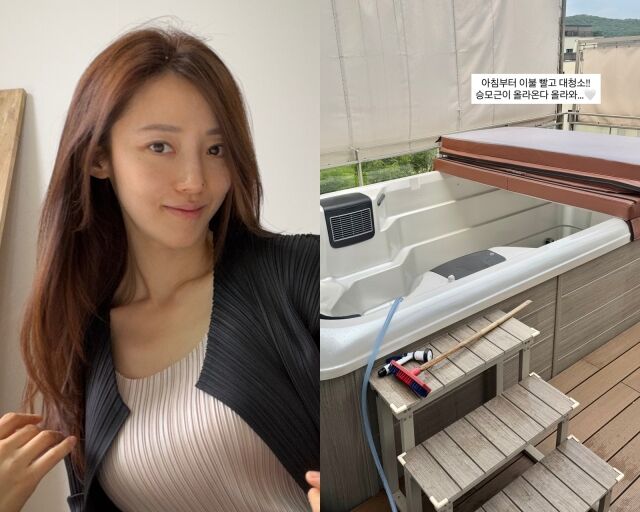 가수 겸 배우 임창정의 아내 서하얀, 서하얀이 게재한 사진./서하얀 소셜미디어
