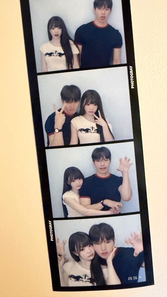 인플루언서 곽민경, 신승용./곽민경 인스타그램