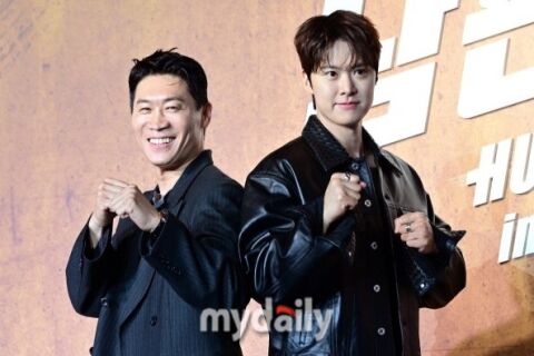 &hearts;현남편은 공명, 전남편은 진선규&hellip;"'극한직업'&rarr;띠동갑 '남편들'로" [MD현장](종합)