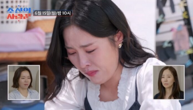 지난 15일 방송된 TV조선 '조선의 사랑꾼'에서는 개그우먼 한윤서가 고향 청도를 찾아 부모님과 마주하는 애틋한 모습이 그려졌다. / TV조선 '조선의 사랑꾼'