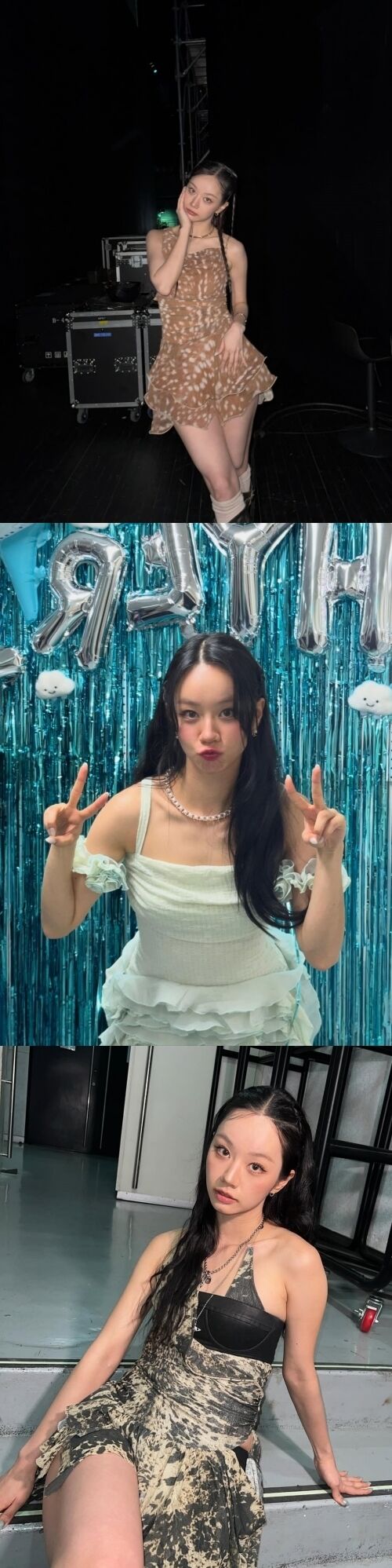 그룹 걸스데이 멤버 겸 배우 혜리가 아시아 투어 팬미팅 현장 비하인드를 공개했다. / 혜리 소셜미디어