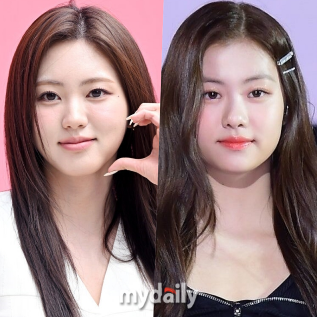그룹 CLC 출신 배우 권은빈(왼쪽), 르세라핌 출신 김가람 / 마이데일리
