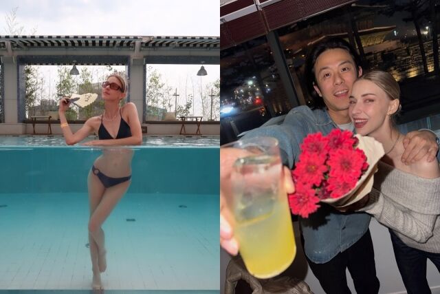 래퍼 빈지노의 아내이자 모델 스테파니 미초바가 비키니 자태를 뽐냈다. / 미초바 소셜미디어