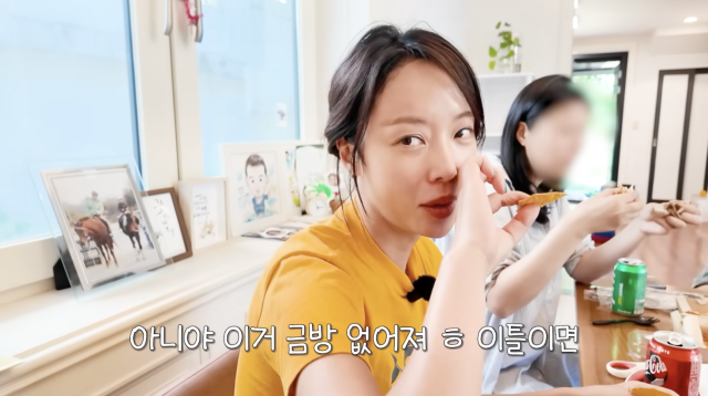 황정음이 두 아들을 키우며 겪는 현실적인 육아 고충을 솔직하게 털어놨다. / 유튜브 채널 '황정음'
