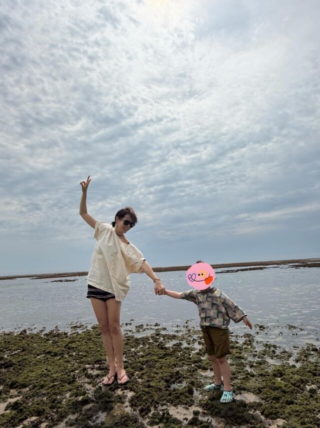배우 손예진과 아들./손예진 소셜미디어