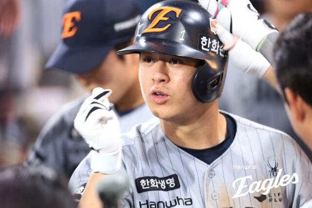 노시환이 4년 연속 두 자릿수 홈런에 성공했다./한화 이글스 제공