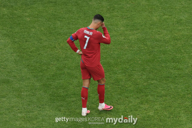 포르투갈의 호날두가 콩고와의 북중미월드컵 K조 1차전에 풀타임 출전했다./게티이미지코리아