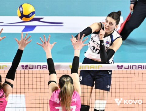 승리 확정 스파이크까지 V-리거 빅토리아 14점 제몫 우크라이나, 태국 꺾고 VNL 2승째