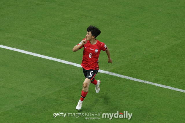 대한민국 축구대표팀이 19일 오전 10시 과달라하라 스타디움에서 멕시코를 상대로 '2026 국제축구연맹(FIFA) 북중미 월드컵' A조 조별리그 2차전을 치른다. 통계 매체 '소파스코어'는 황인범을 키플레이어로 지목했다./게티이미지코리아