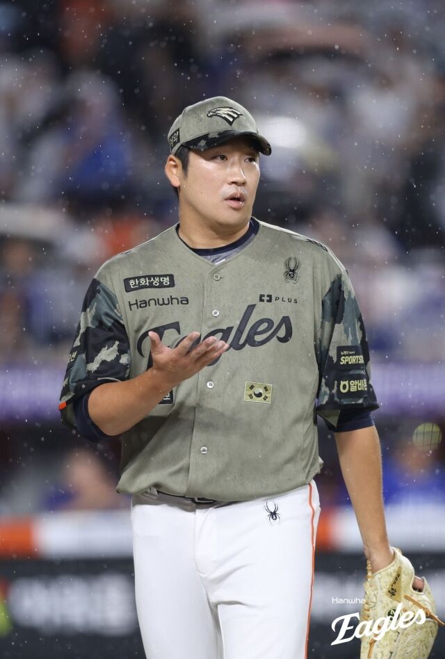 이민우가 6월 19일 대전 삼성 라이온즈전 멋진 피칭을 선보였다./한화 이글스 제공