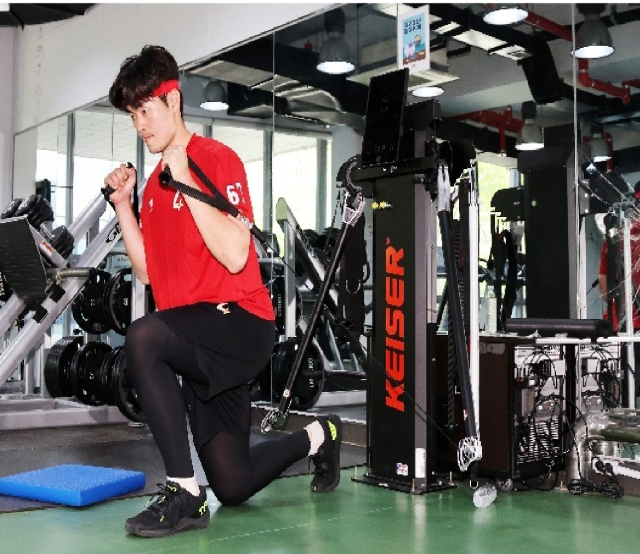 SSG 육성군 선수들에게 큰 도움이 되는 카이저./SSG 랜더스