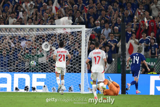 일본이 북중미월드컵 F조 2차전에서 튀니지에 4-0 승리를 거뒀다./게티이미지코리아