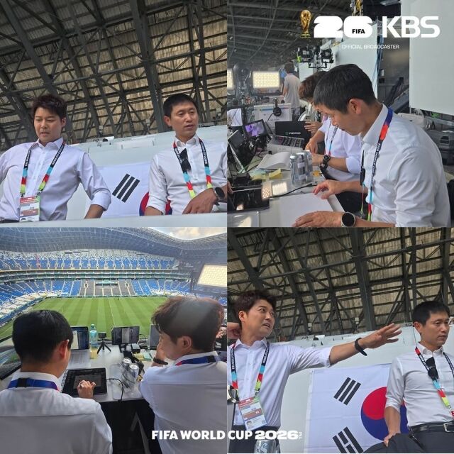 'KBS 월드컵' 이영표, 전현무./KBS 인스타그램